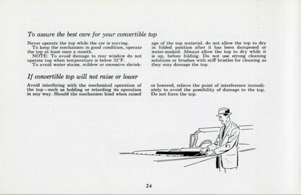 1960 Cadillac Owners Manual Page 21
